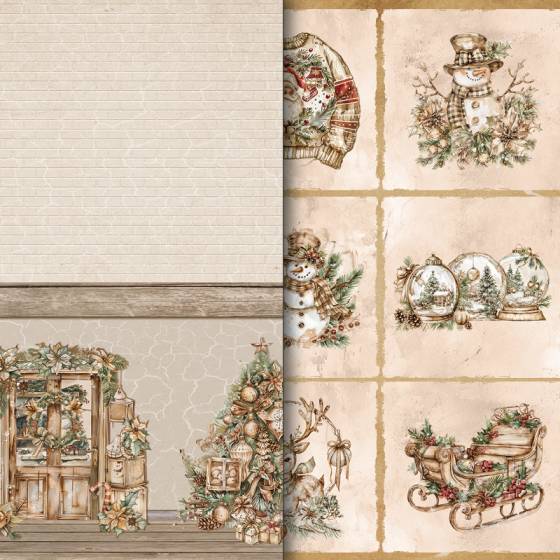 Colección scrapbooking Rustic Christmas