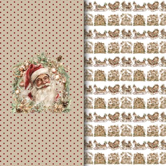 Colección scrapbooking Rustic Christmas