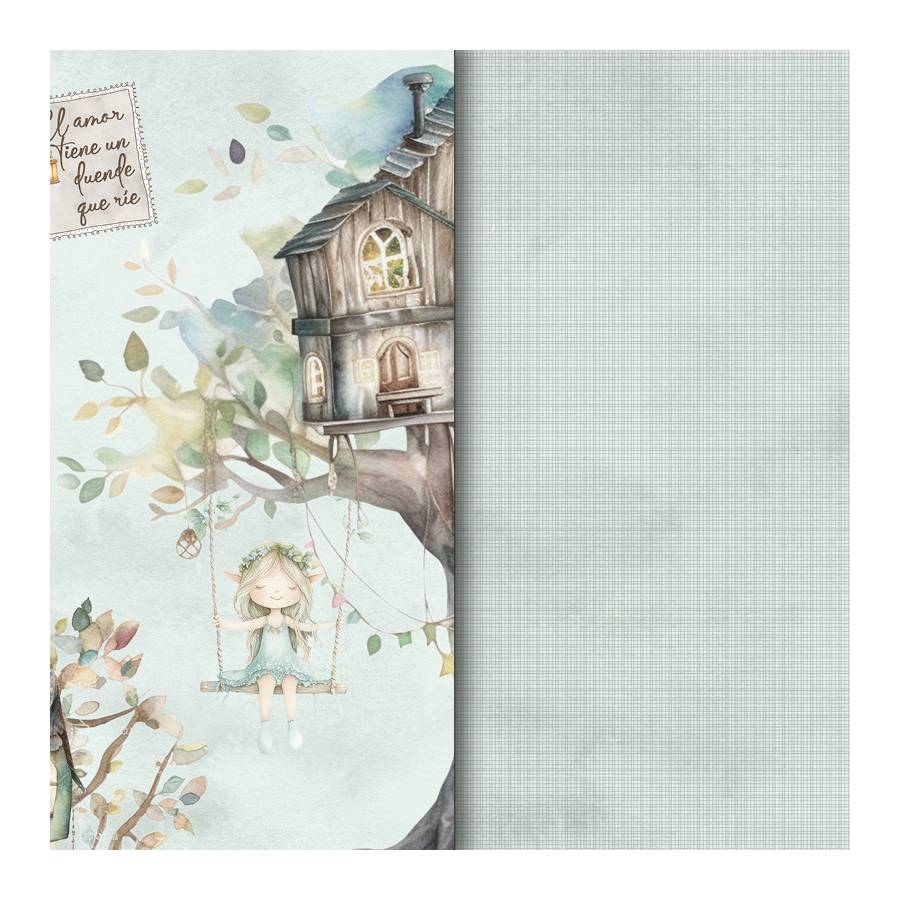 Colección scrapbooking Enchanted Forest