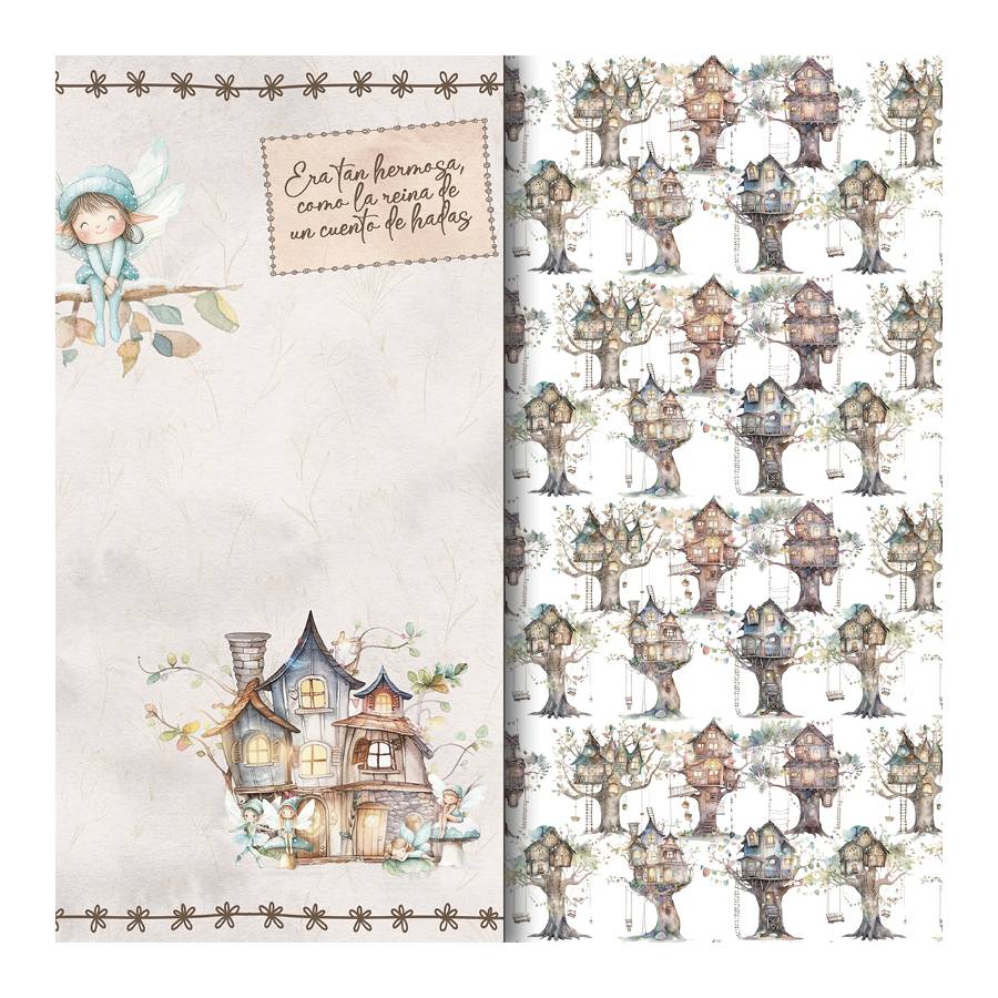 Colección scrapbooking Enchanted Forest