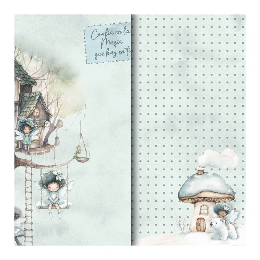 Colección scrapbooking Enchanted Forest