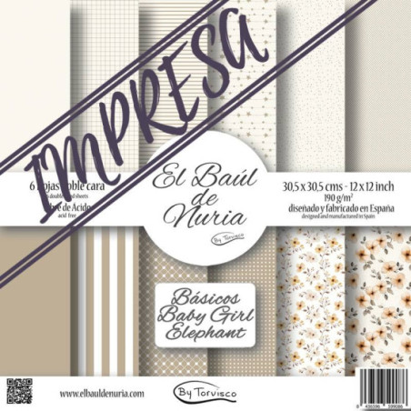 Básicos "Baby Girl Elephant"