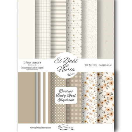 Básicos Baby Girl Elephant