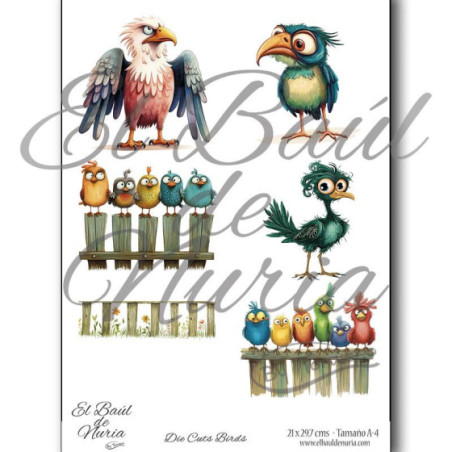 Die Cuts Birds
