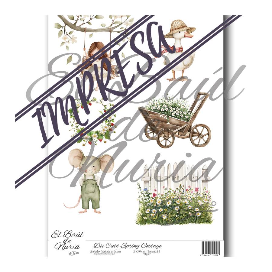 Die Cuts "Spring Cottage " Die Cuts "Spring Cottage "