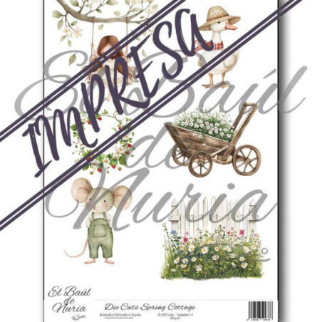 Die Cuts "Spring Cottage "