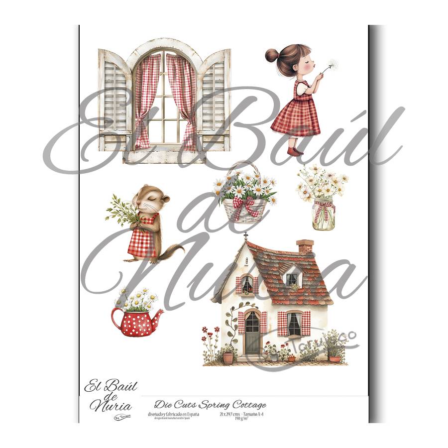 Die Cuts "Spring Cottage "