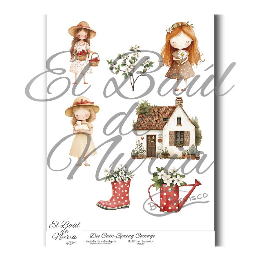 Die Cuts "Spring Cottage "