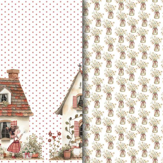 Colección scrapbooking Spring Cottage