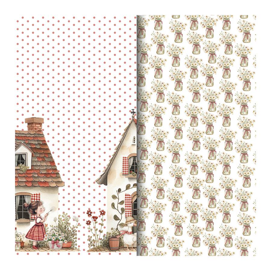Colección scrapbooking Spring Cottage