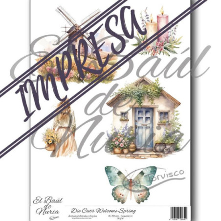 Die Cuts "Welcome Spring"