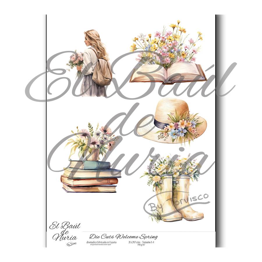 Die Cuts "Welcome Spring"