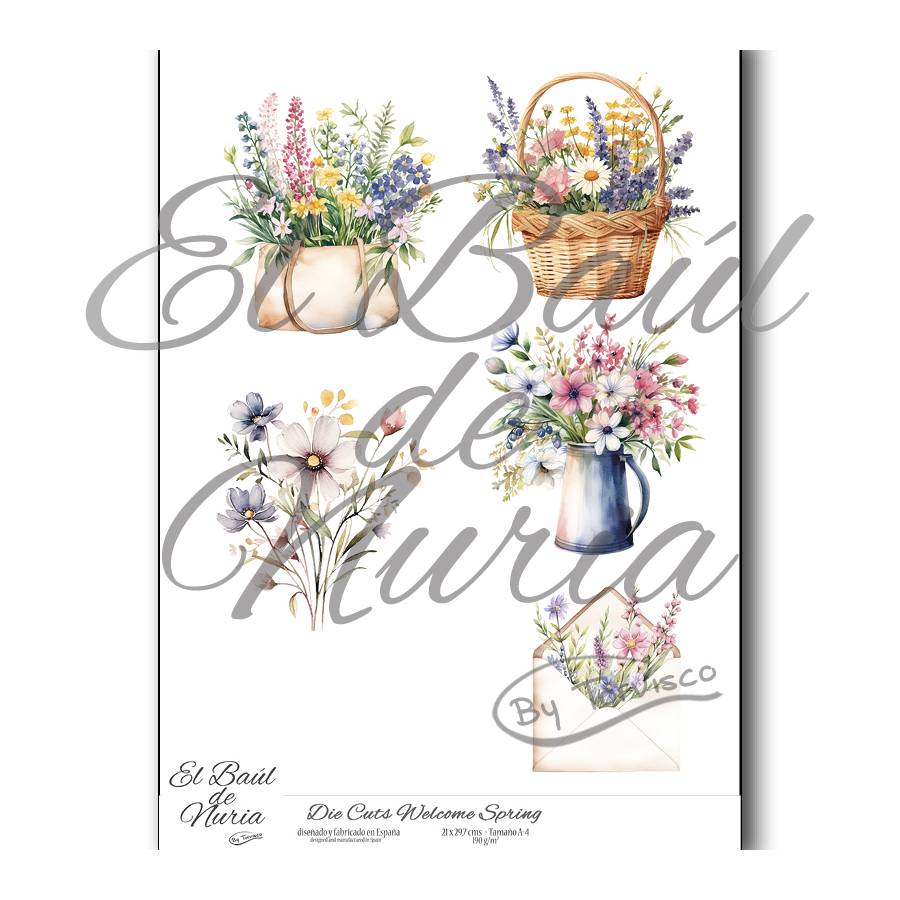 Die Cuts "Welcome Spring"