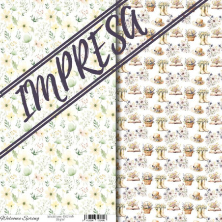 Vellum "Welcome Spring"