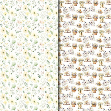 Diseños Vellum Welcome Spring