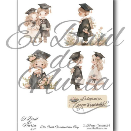 Die Cuts Graduation Boy