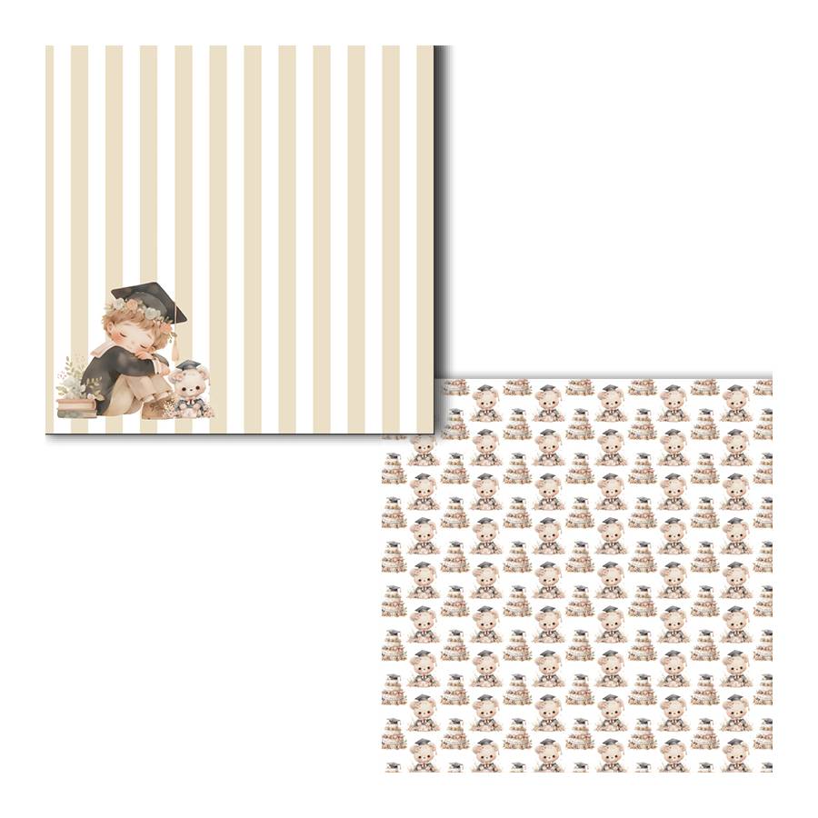 Colección scrapbooking digital Graduation Boy