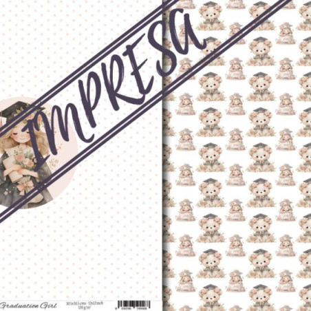 Vellum "Graduation Girl"