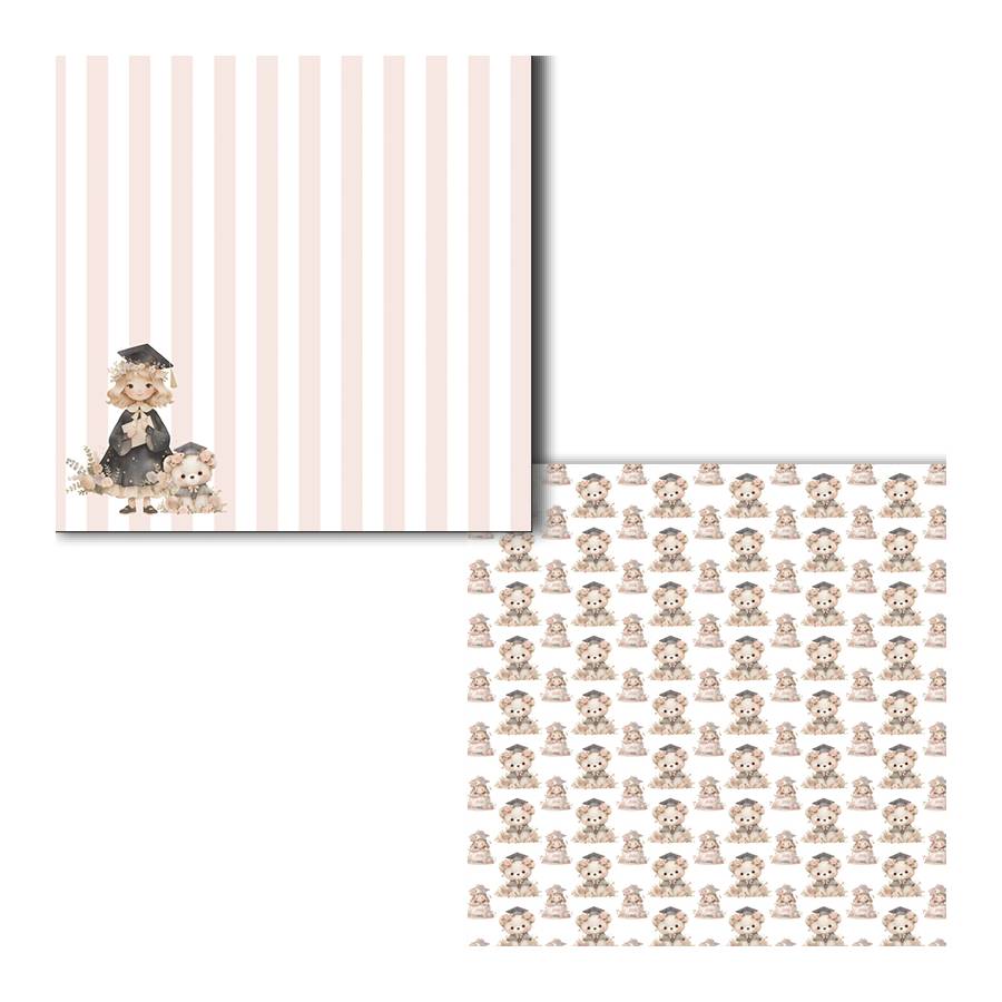 Colección scrapbooking digital Graduation Girl