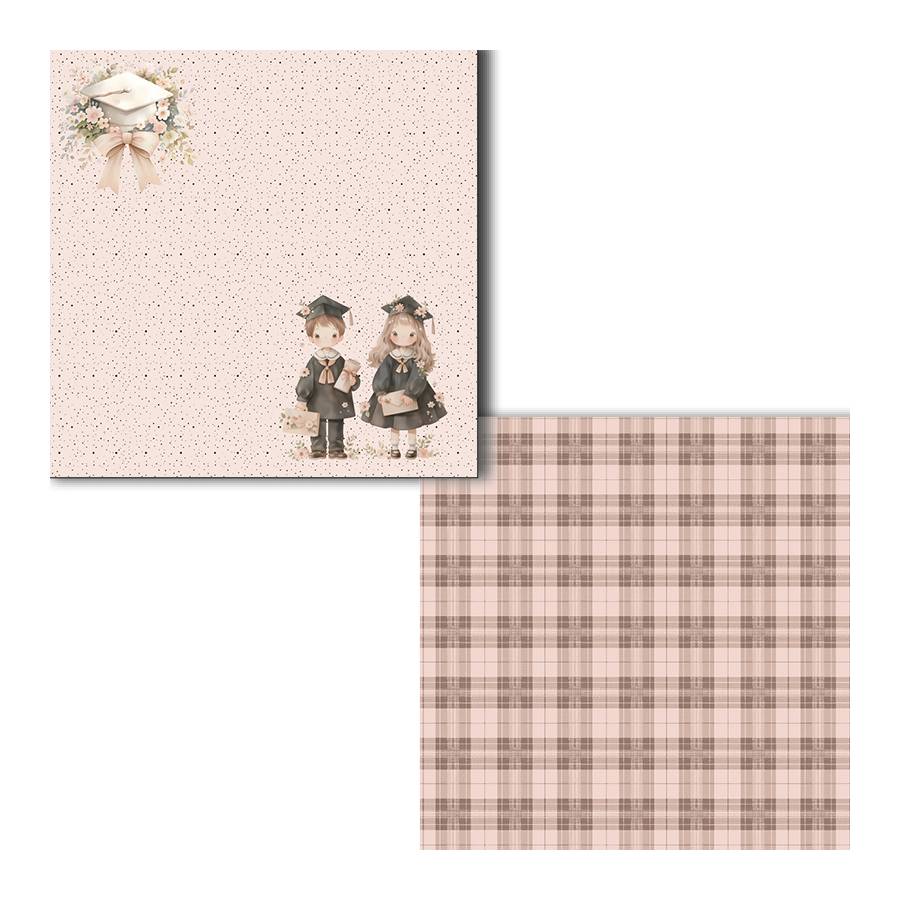 Colección scrapbooking digital Graduation Girl
