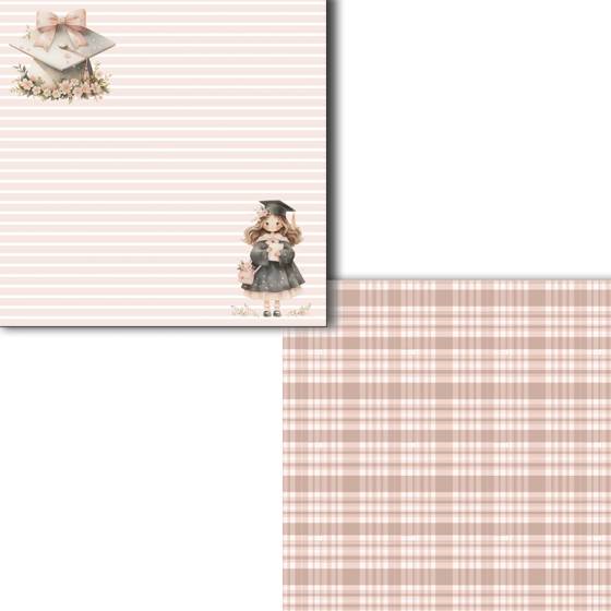 Colección scrapbooking digital Graduation Girl