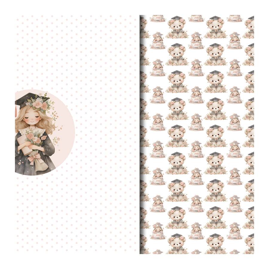 Vellum scrapbooking digital Graduation Girl Vellum scrapbooking digital Graduation Girl