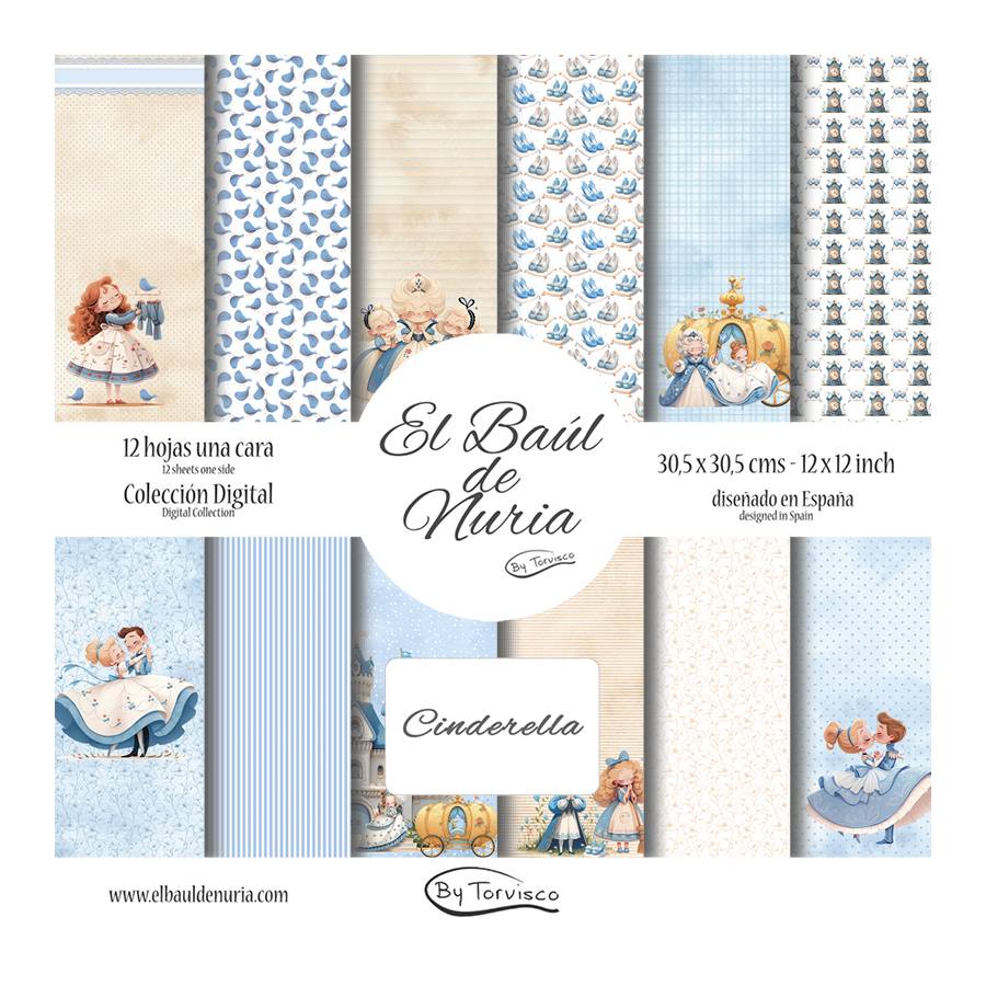 Colección scrapbooking Cinderella
