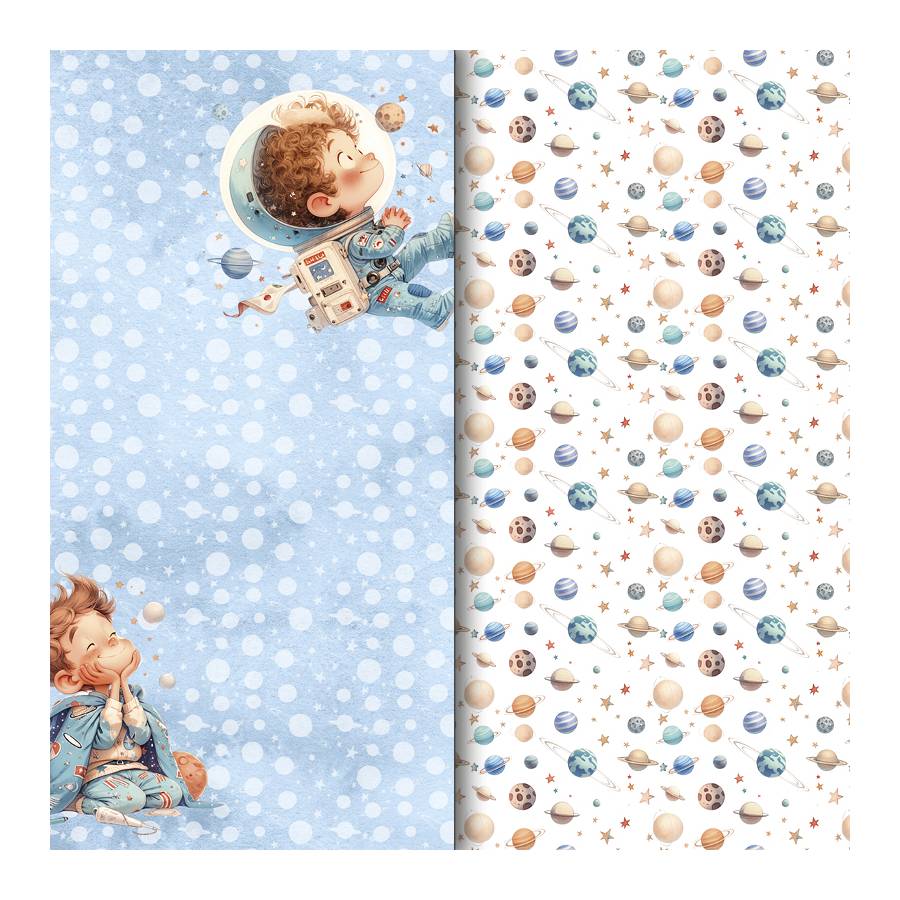 Colección scrapbooking Space Dreams