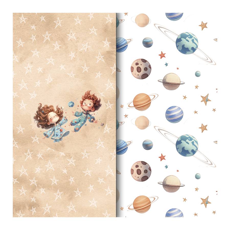 Colección scrapbooking Space Dreams