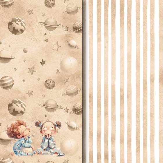 Colección scrapbooking Space Dreams
