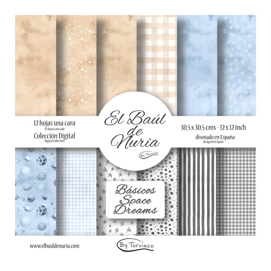 Básicos scrapbooking Space Dreams Básicos scrapbooking Space Dreams