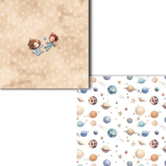 Colección scrapbooking Space Dreams