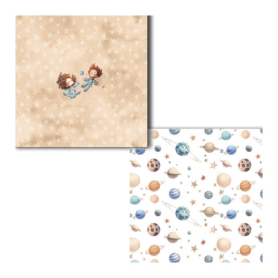 Colección scrapbooking Space Dreams