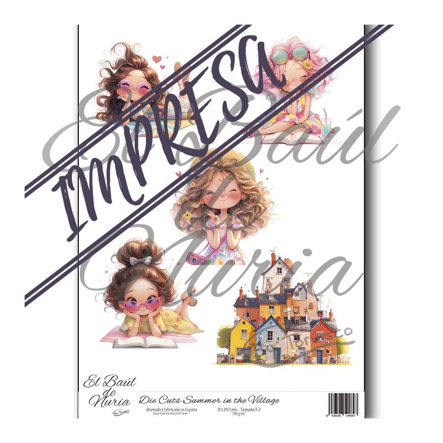 Die Cuts "Summer in the Village"