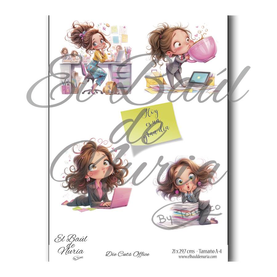 Die Cuts scrapbooking Oficce