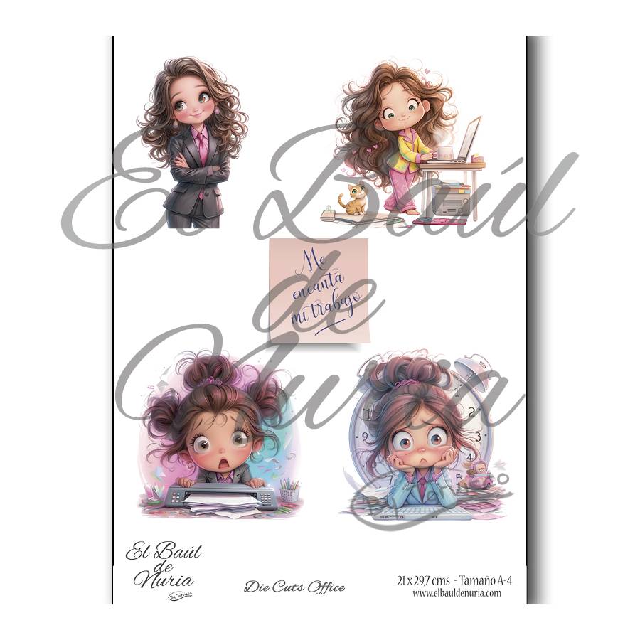 Die Cuts scrapbooking Oficce