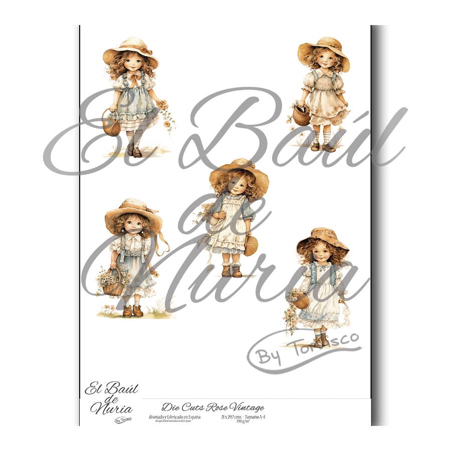 Die Cuts "Rose Vintage"