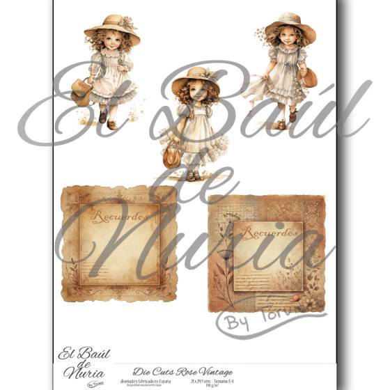Die Cuts "Rose Vintage"