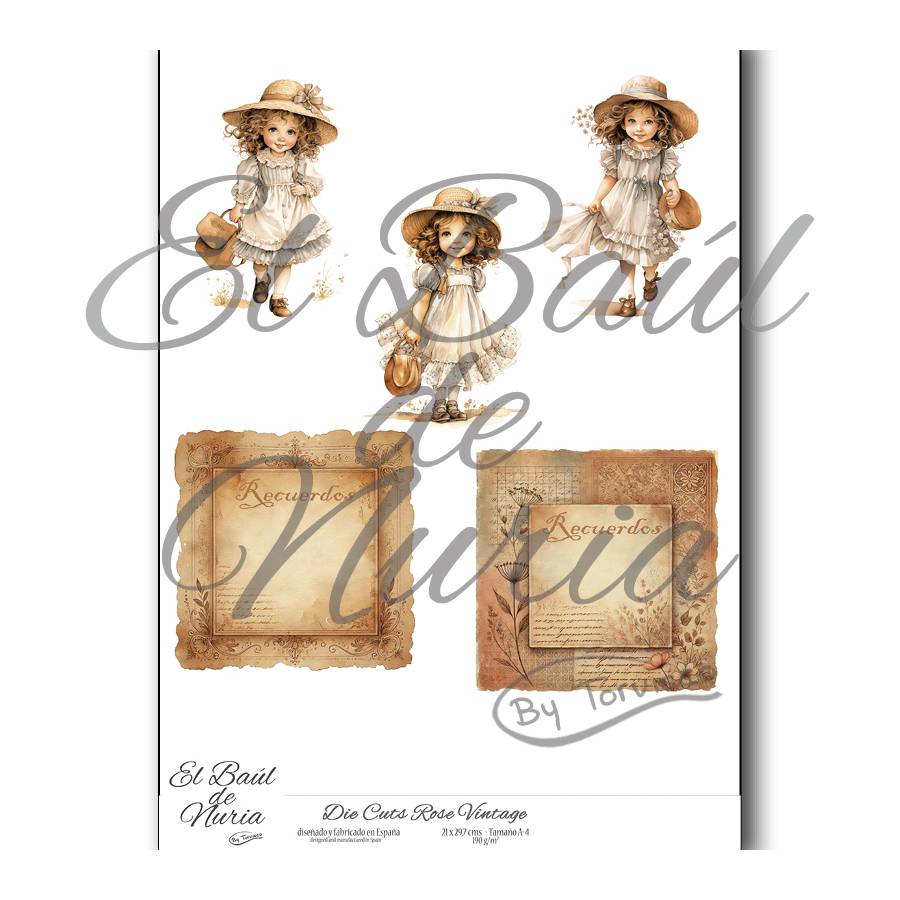 Die Cuts "Rose Vintage"