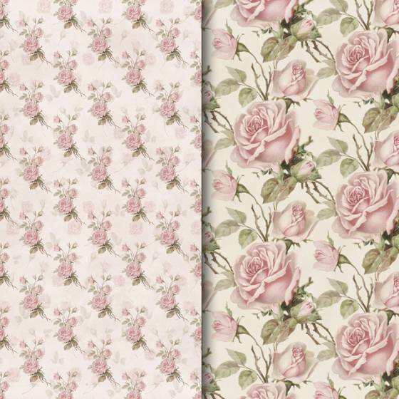Básicos scrapbooking Rose Vintage
