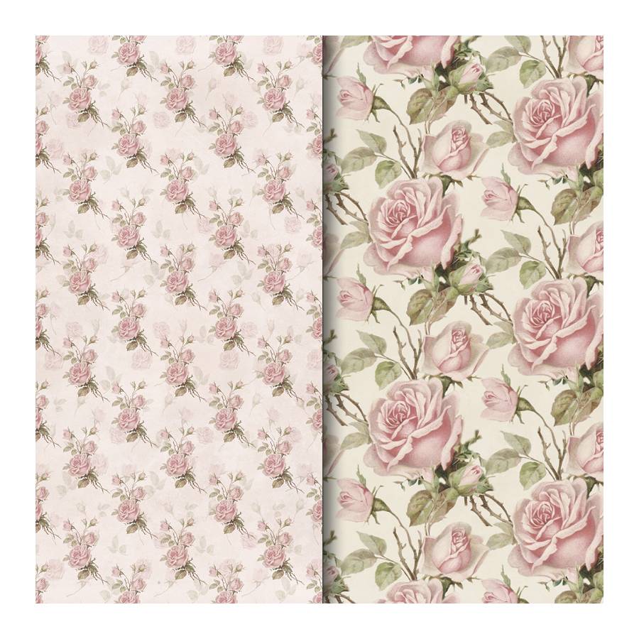 Básicos scrapbooking Rose Vintage