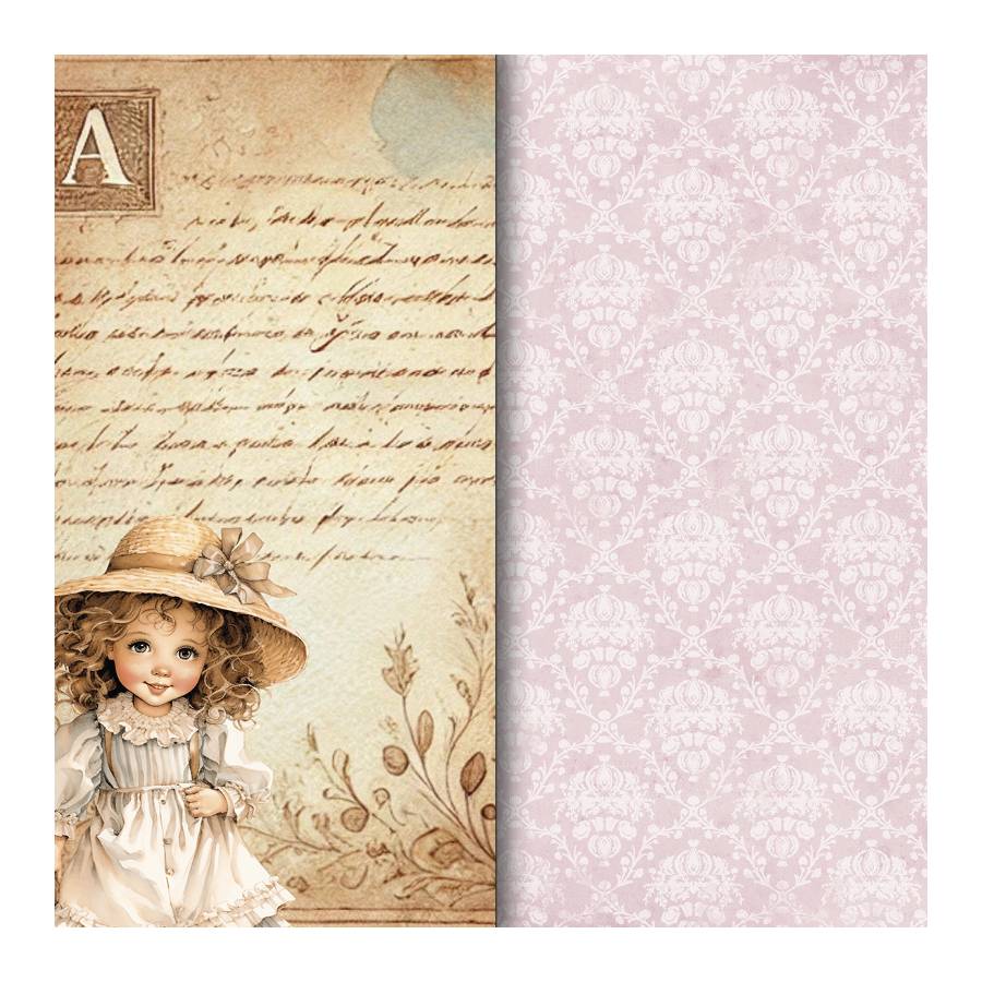 Colección scrapbooking Rose Vintage