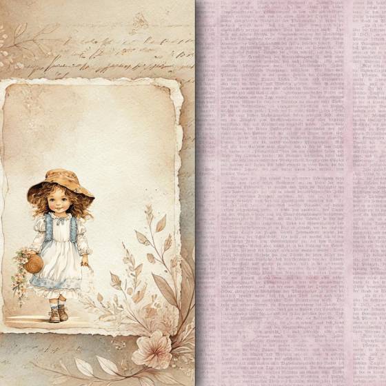 Colección scrapbooking Rose Vintage