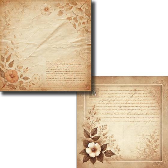 Básicos scrapbooking Rose Vintage