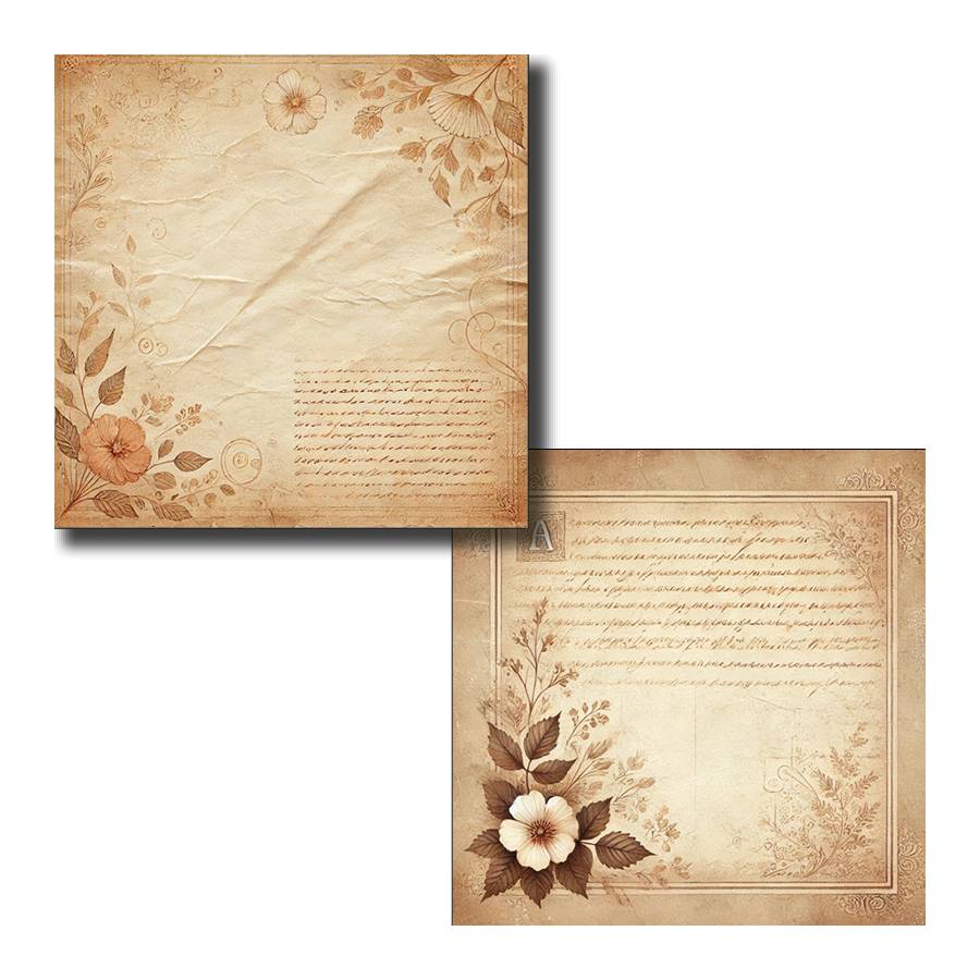 Básicos scrapbooking Rose Vintage