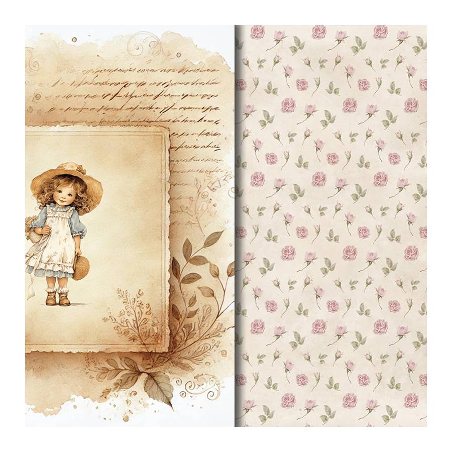 Diseños Vellum Rose Vintage Diseños Vellum Rose Vintage