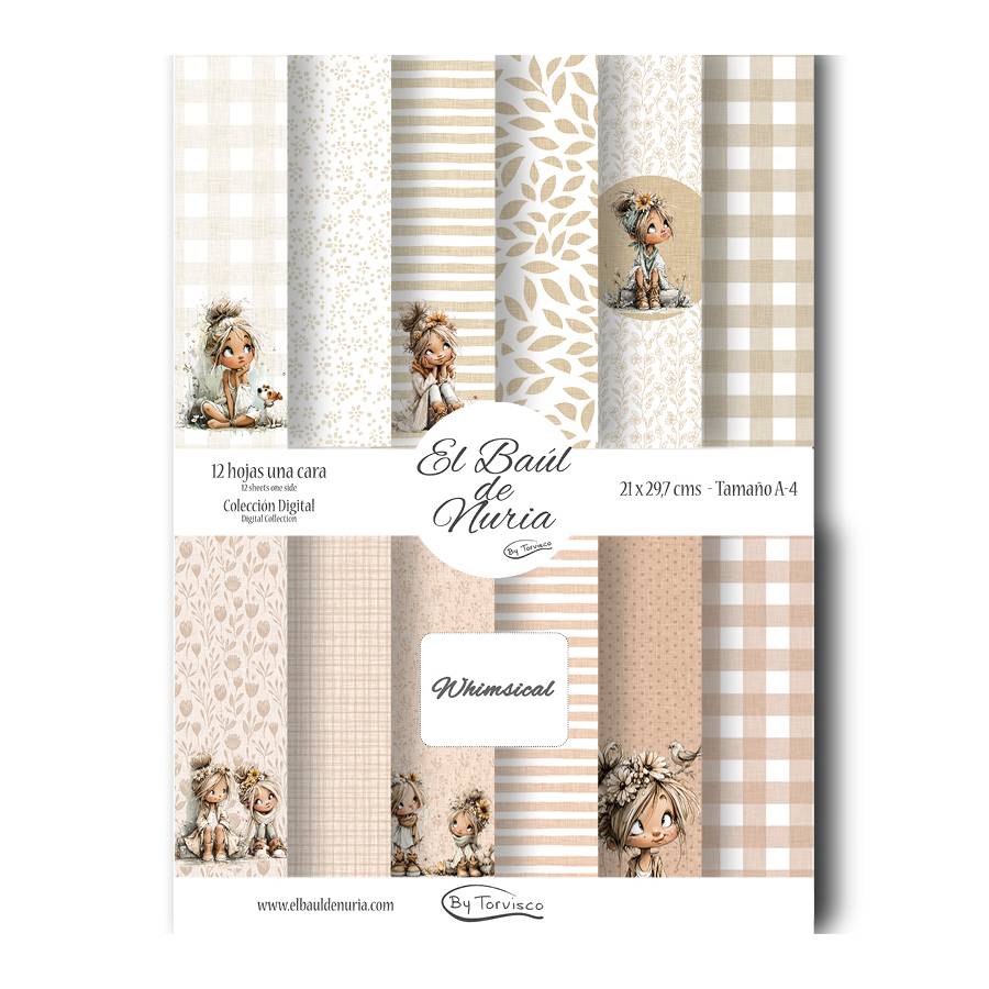 Colección scrapbooking Whimsical Colección scrapbooking Whimsical