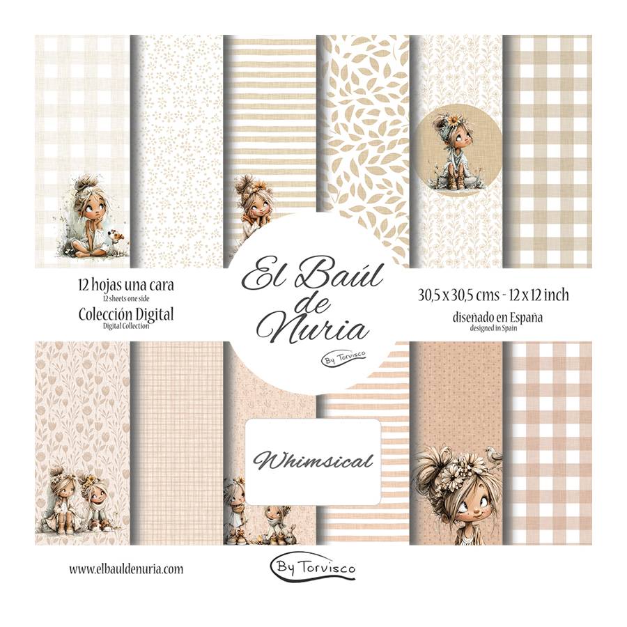 Colección scrapbooking Whimsical Colección scrapbooking Whimsical