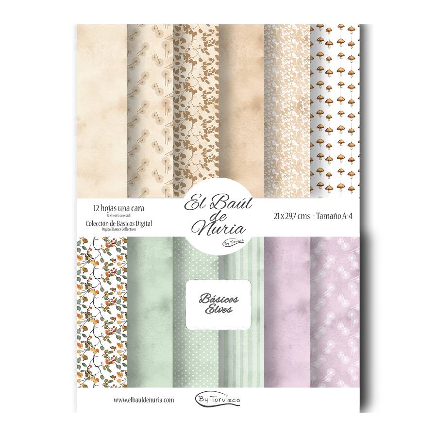 Básicos scrapbooking Elves Básicos scrapbooking Elves