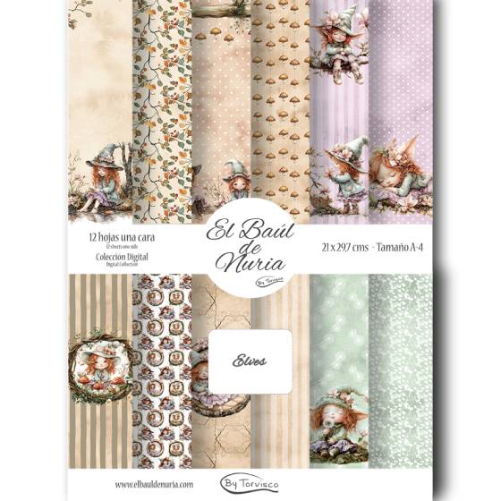 Colección scrapbooking Elves